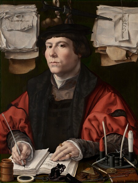 Jan Gossaert, Portrait of a Man, possibly Jan Snoeck