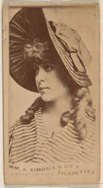 William S. Kimball & Company, Annie Russell, from the Actresses series (N203) issued by Wm. S. Kimball & Co.