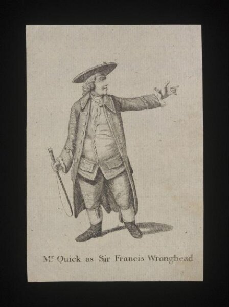 unknown, Mr Quick as Sir Francis Wronghead