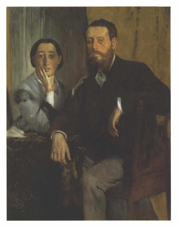 Edgar Degas, Edmondo and Thérèse Morbilli