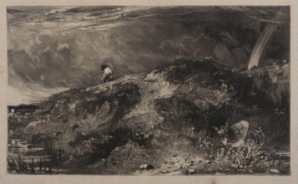 Constable, John RA, HAMPSTEAD HEATH, MIDDLESEX. "Ut Umbra sic Vita."