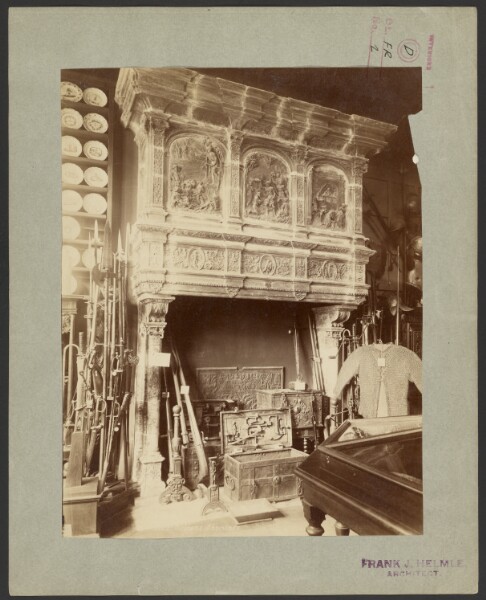 Unknown, Hôtel Orléans, Cheminée