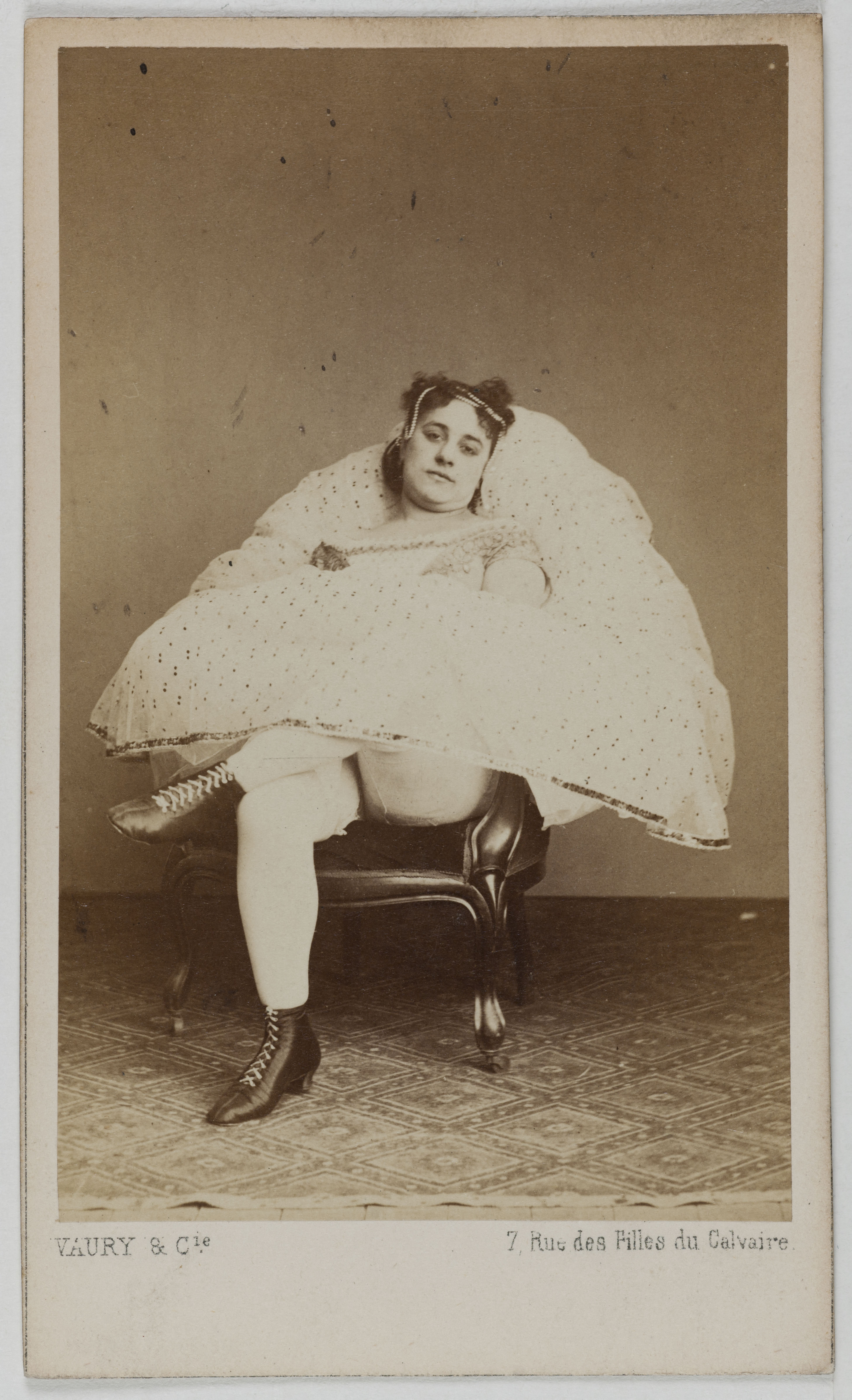 Vaury et Cie, Portrait de Legrand, (Julia ?), (actrice)