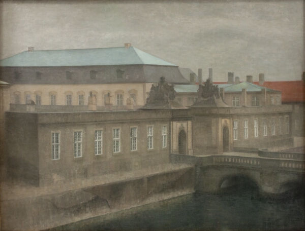 Vilhelm Hammershøi, Fra det gamle Christiansborg. Sent efterår