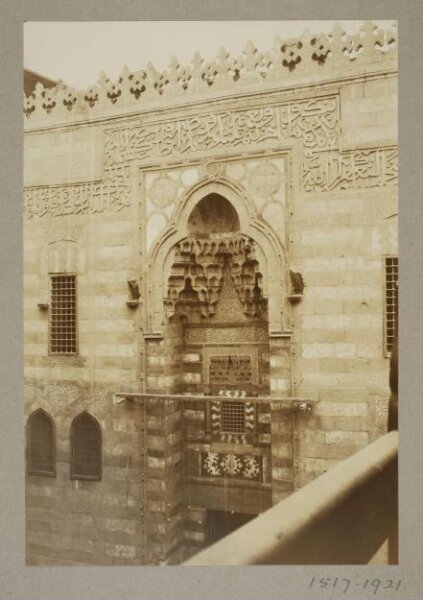 K.A.C. Creswell, Entrance portal of the funerary complex of Mamluk Sultan Qansuh al-Ghawri, Cairo