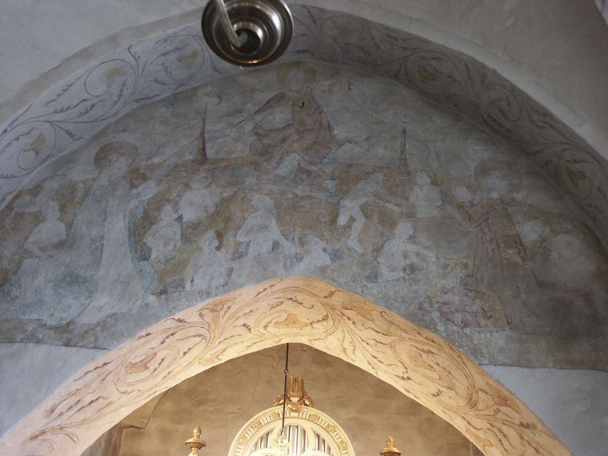 Johan Dellbeck, Inteir in Biskopskulla Church, Biskopskulla parish, Uppland December 2002