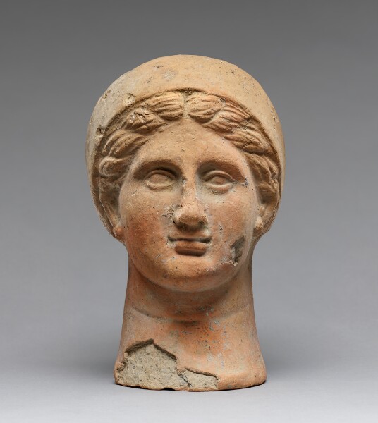 Unknown, Votive Head of a Female
