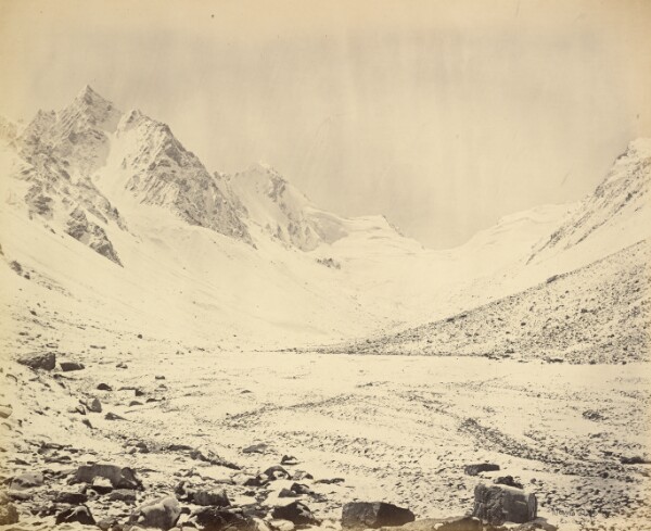 Samuel Bourne, The Taree Pass, Elevation 15,282 Feet (Another View)