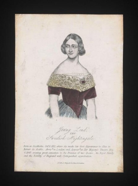 Unknown, Jenny Lind, the Swedish Nightingale
