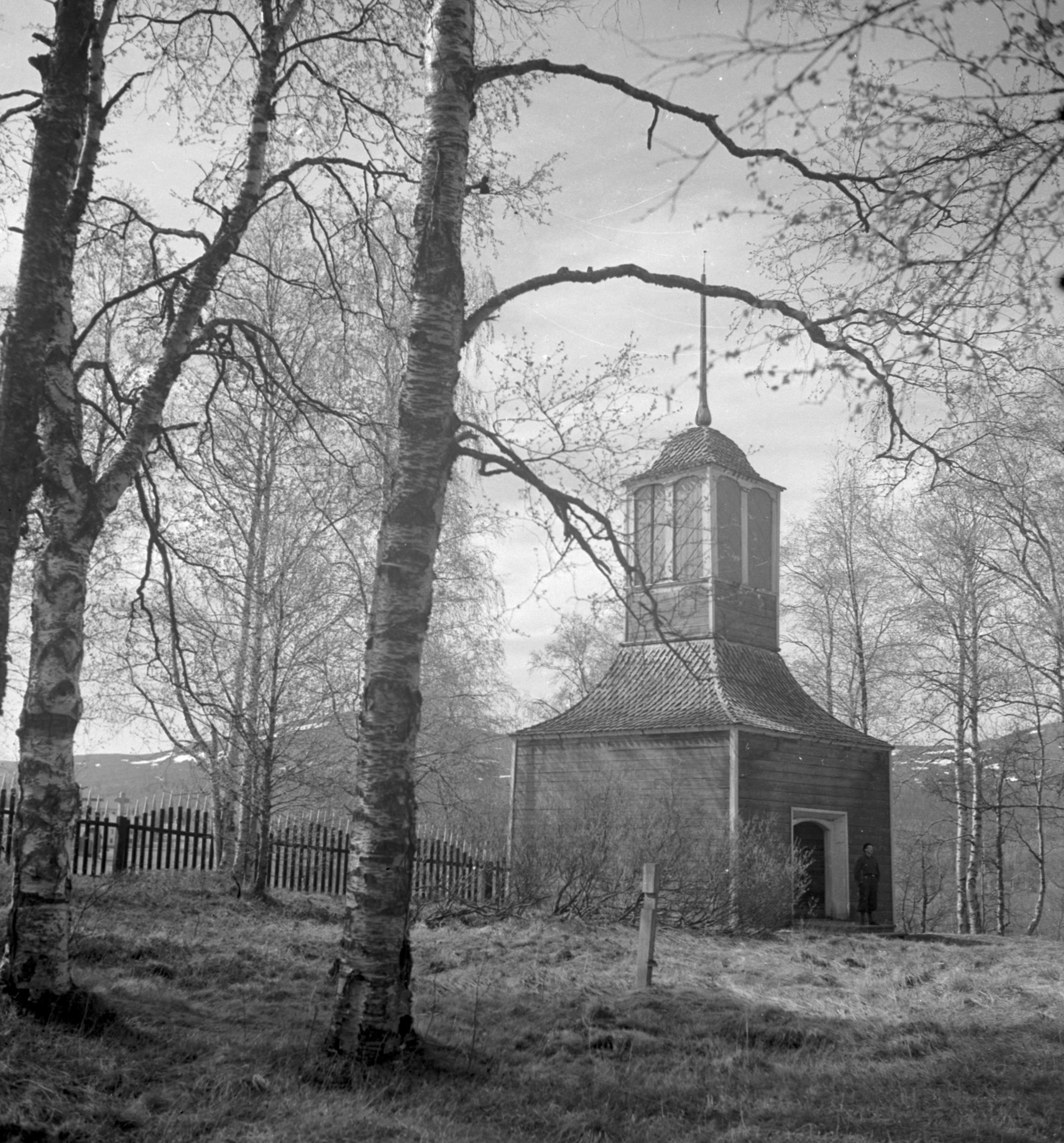 Iwar Anderson, Gällivare, gamla kyrkan