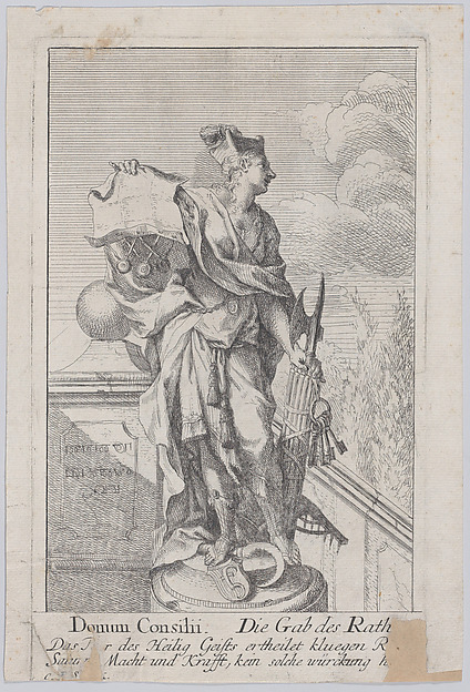 Johann Georg Bergmüller, The Gift of Counsel