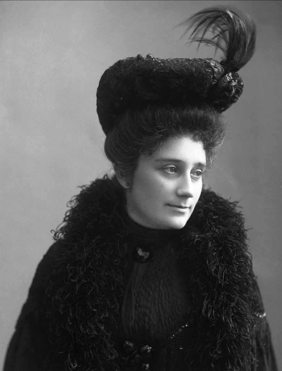 Gustav Borgen, Portrett av Barbra Knagenhjelm, født Ihlen.