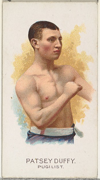Allen & Ginter, Patsey Duffy, Pugilist, from World's Champions, Series 2 (N29) for Allen & Ginter Cigarettes