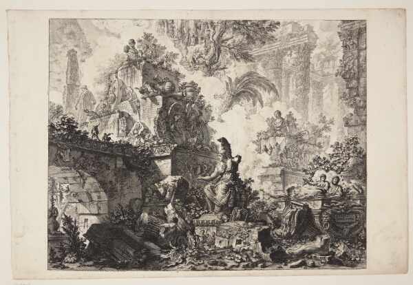 Giovanni Battista Piranesi, Udsigter fra Rom. Frontispiece