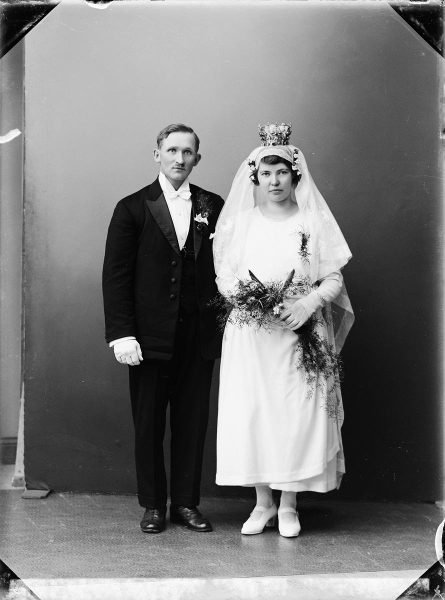 Skötsner-Edhlund, Brudpar, Östhammar, Uppland