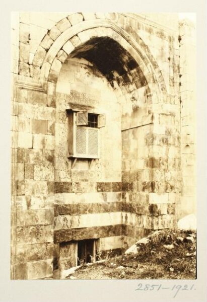 K.A.C. Creswell, Palace of Sitt Tunshuq, Jerusalem