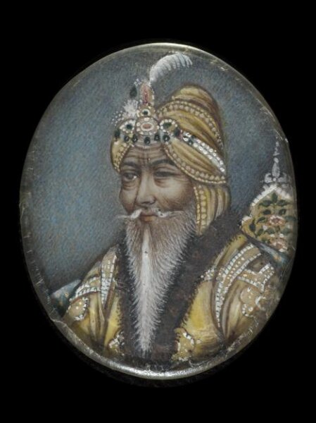 Unknown, One of two portraits of Maharaja Ranjit Singh (1780-1839)