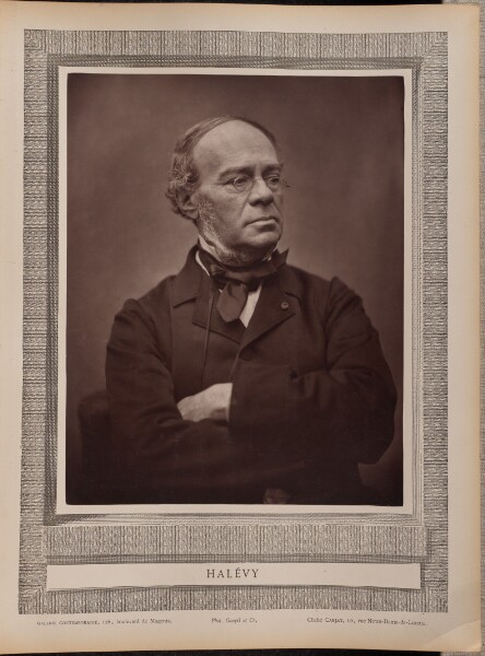 Étienne Carjat, Halévy