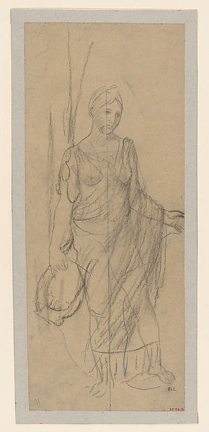 Pierre Puvis de Chavannes, A Muse of Poetry