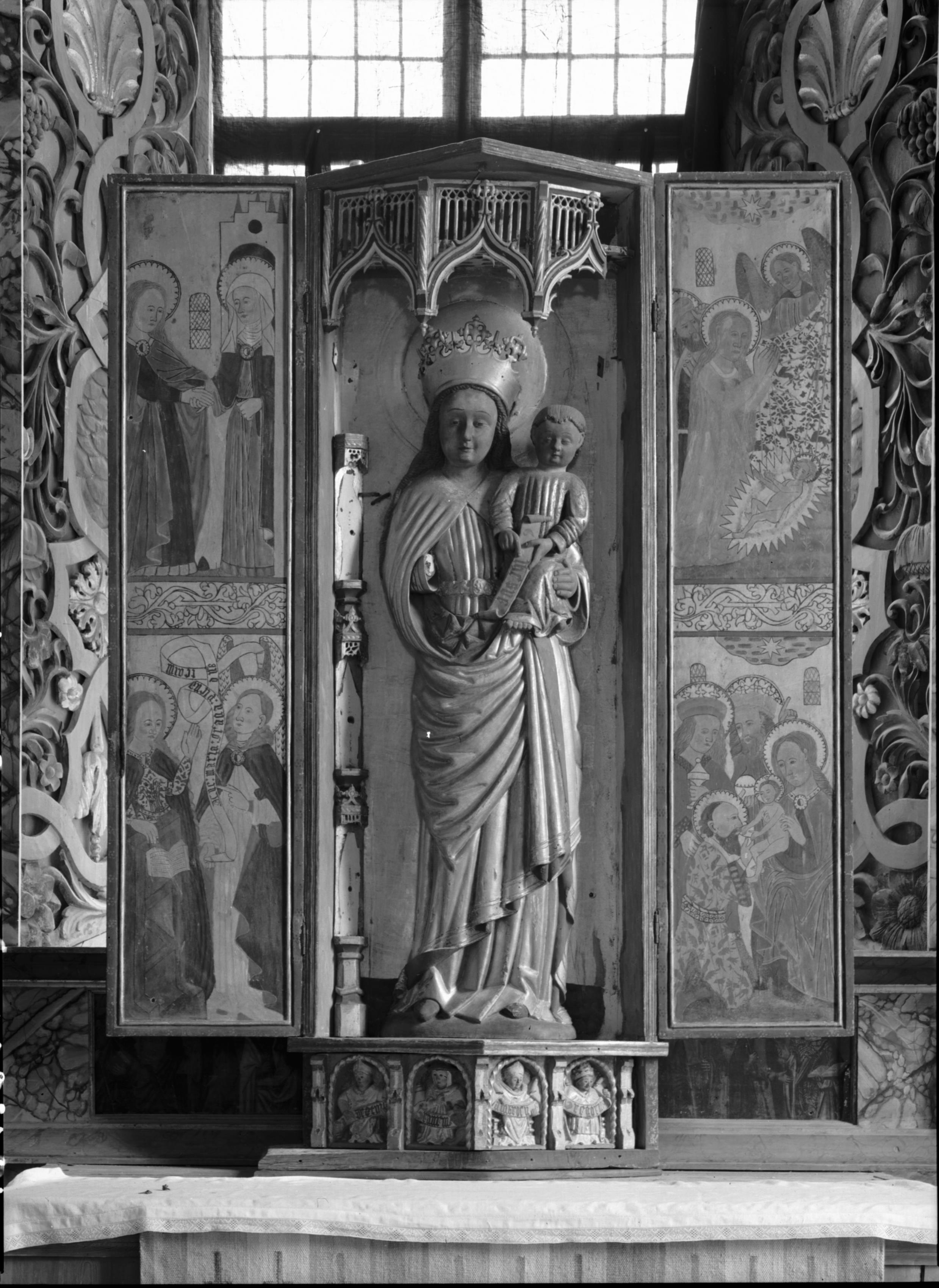 Sören Hallgren, Enånger, gamla kyrkan