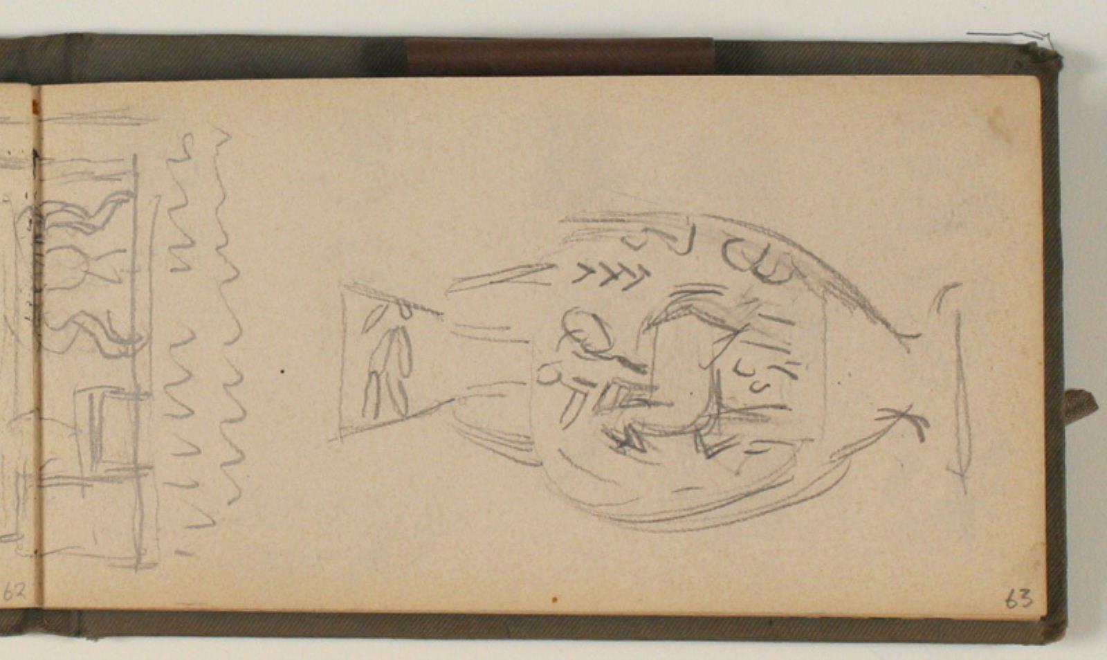 Niels Larsen Stevns, Studie af amfora