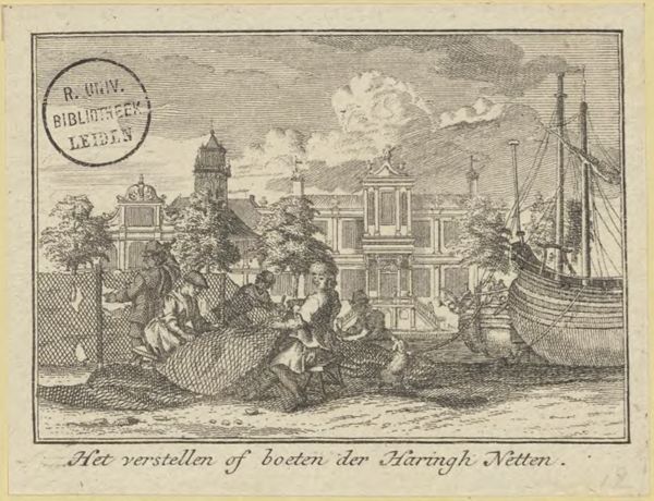 Adolf van der Laan, Het verstellen of boeten der Haringh Netten /