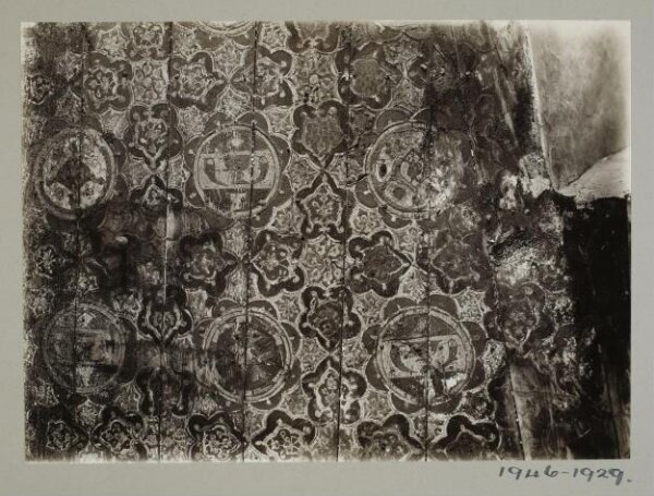 K.A.C. Creswell, Ceiling of entrance passge, Mosque of Mamluk Amir Khushqadam al-Ahmadi, Cairo