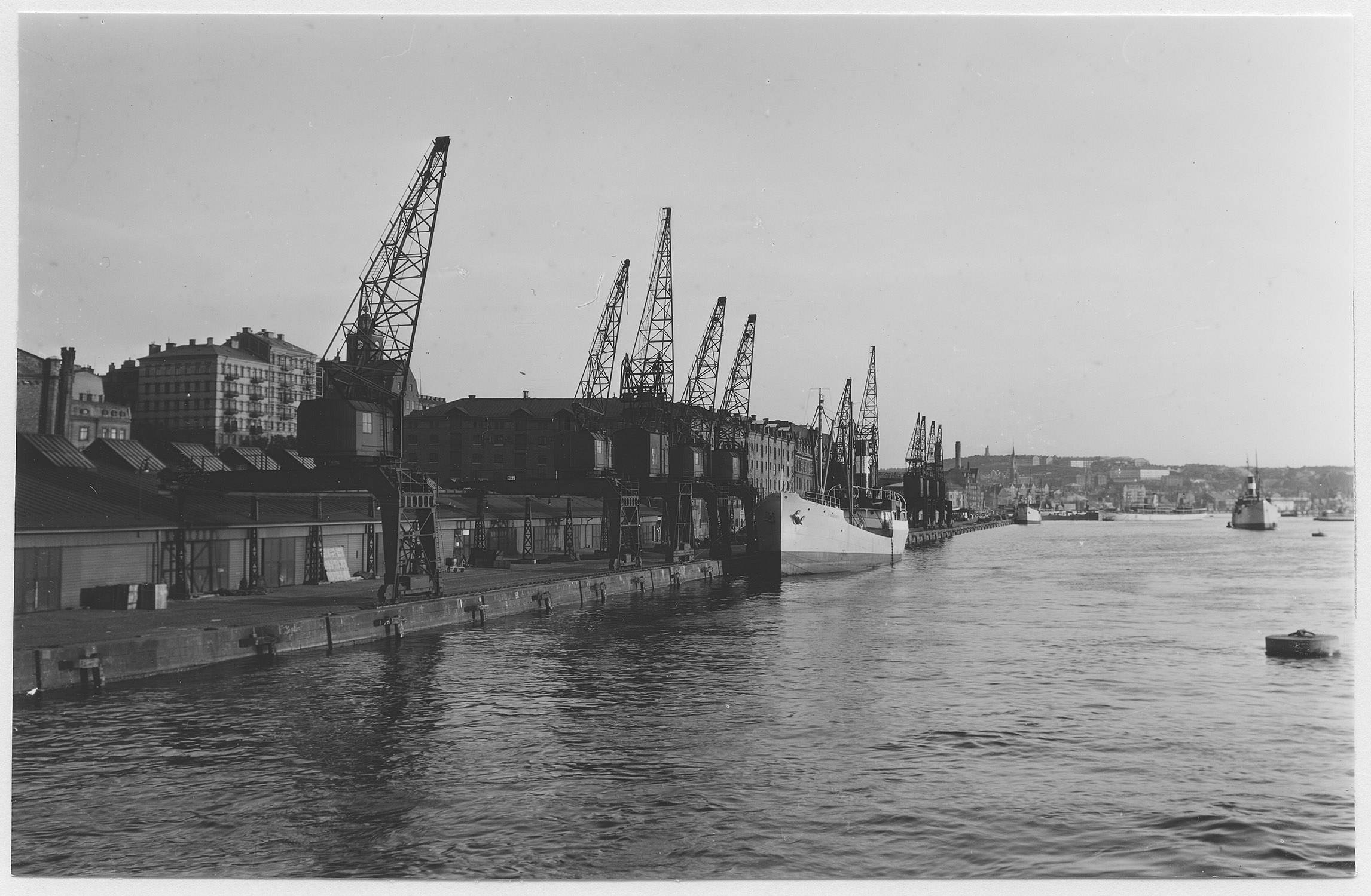 Mårten Sjöbeck, Göteborgs hamn