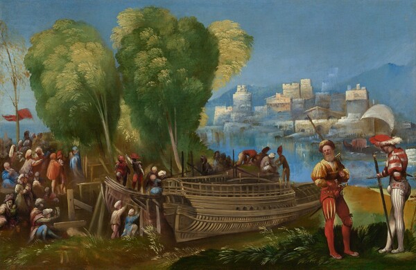 Dosso Dossi, The Trojans Repairing Their Ships in Sicily