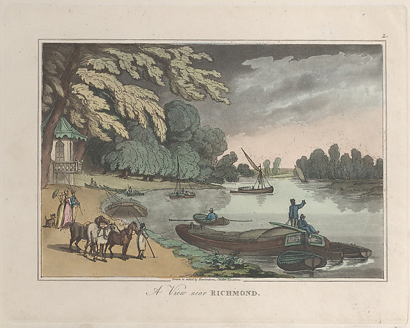 Thomas Rowlandson, A View near Richmond