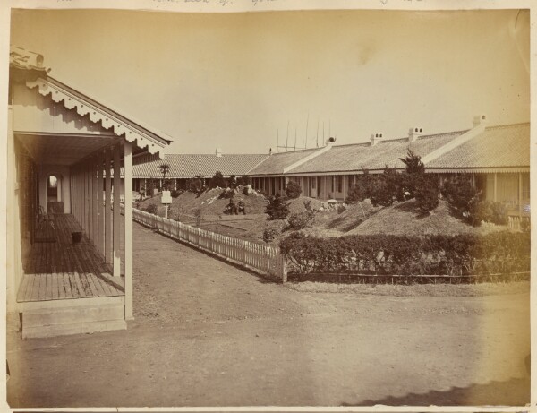 Unknown, [Street View, Royal Navy Sick Quarters, Yokohama, Japan]