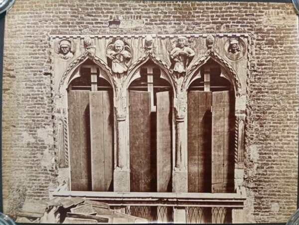 Unknown, Unknown Palazzo, windows, Venice, Italy