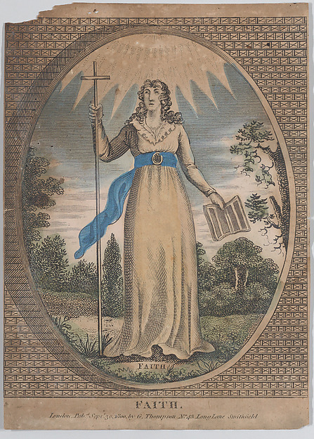 Anonymous, British, 19th century, Faith