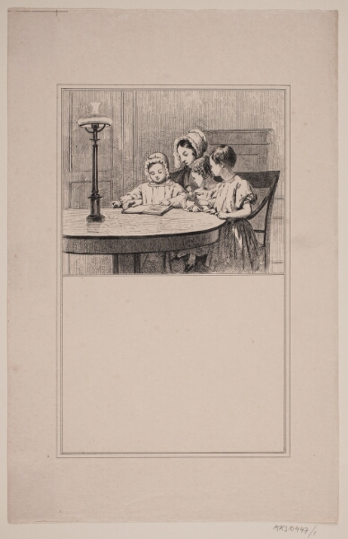Adolph Kittendorff, Indledning. Prøvetryk til Chr. Winther og M. Rørbye, "25 Billeder for små børn"
