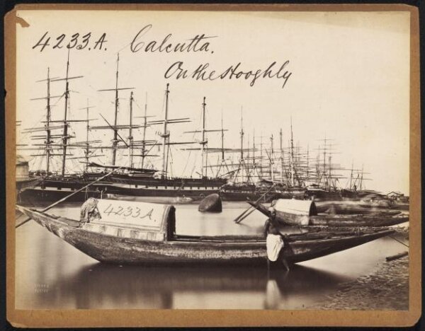 Francis Frith, Calcutta.  On the Hooghly