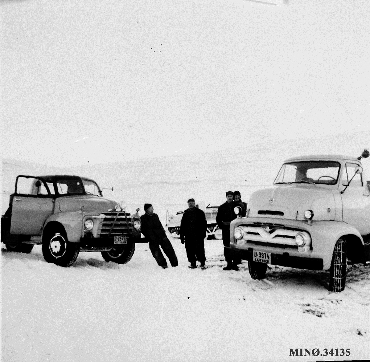 Ukjent, Lastebiler, menn, Vårgaløpet 1960