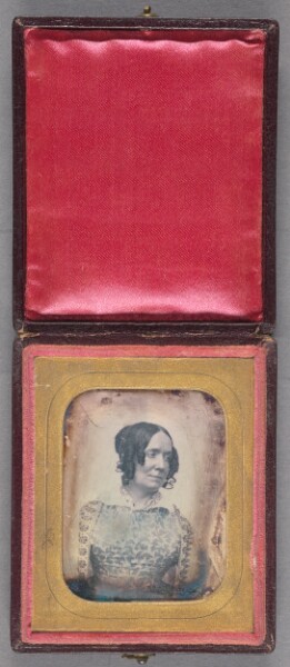 Unknown, [Portrait of a Woman with Ringlets]
