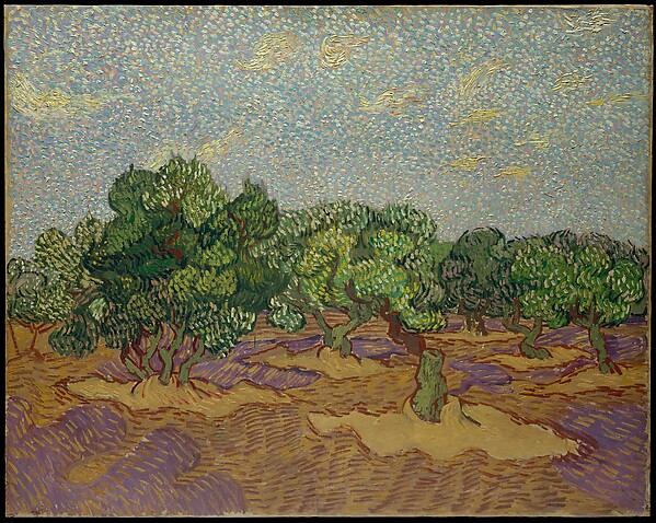 Vincent van Gogh, Olive Trees