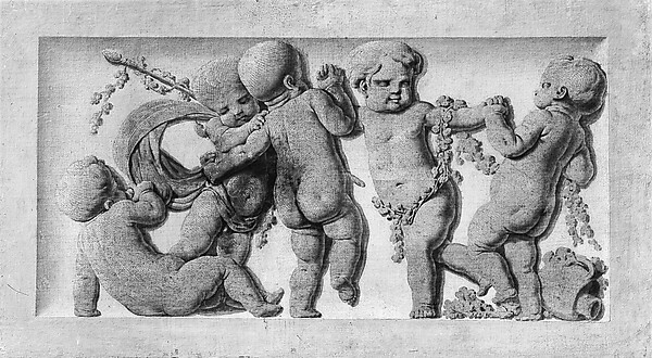 Donatello, Dancing children (one of a pair)