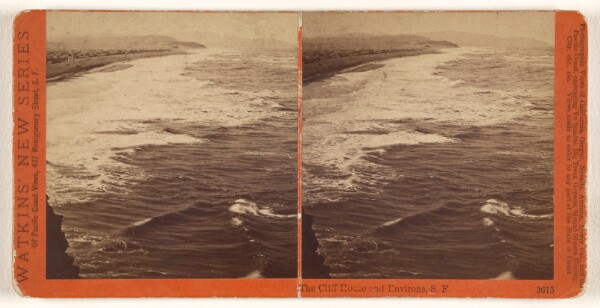 Carleton Watkins, The Cliff House and Environs, S.F.