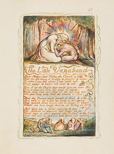 William Blake, Songs of Experience: The Little Vagabond
