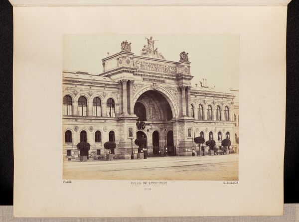 Édouard Baldus, Palais de l'Industrie (No. 50)