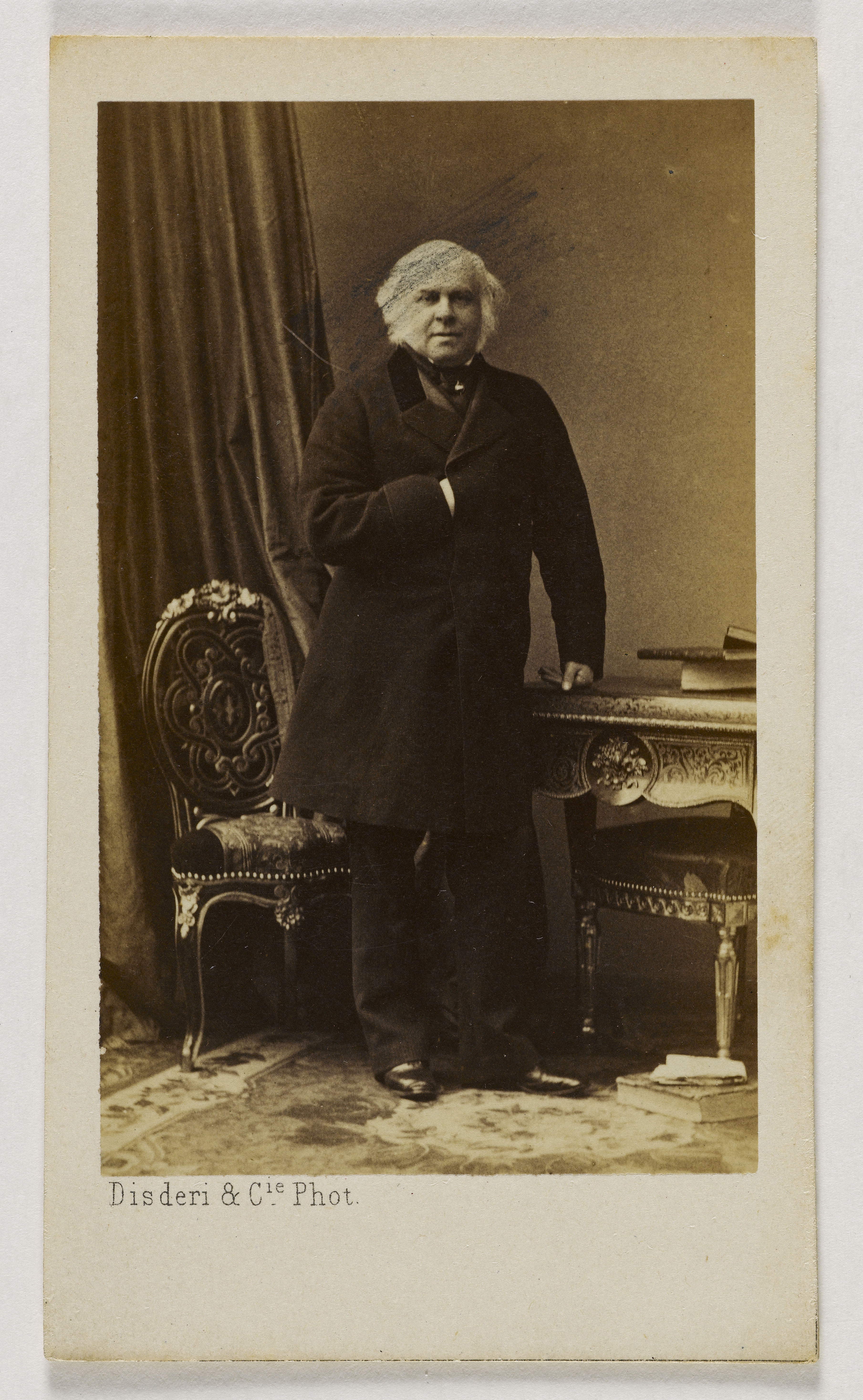 Disderi & Cie, Portrait de James Bruce Elgin (comte d', 1811-1863), homme d'Etat anglais