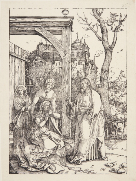 Albrecht Dürer, Kristus tager afsked med sin moder