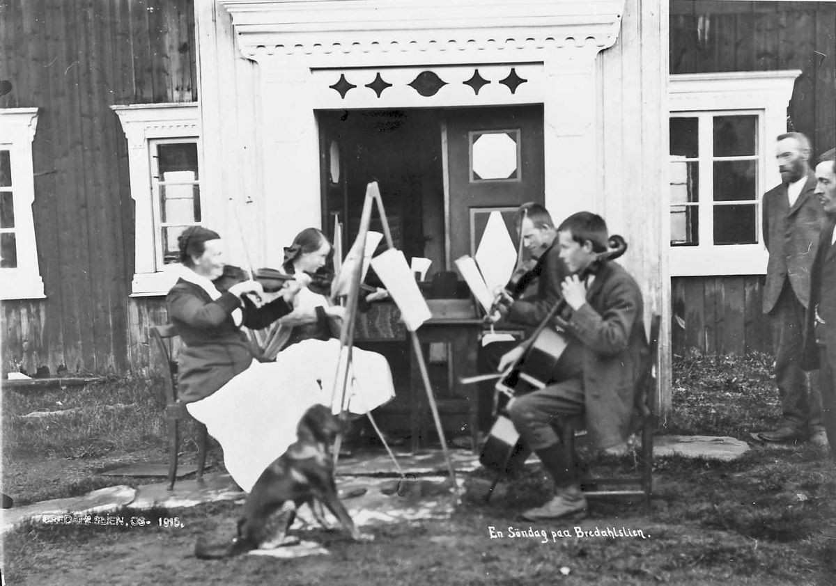 Peder J. Bredalslien, Huskonsert på Bredalslien "En Søndag paa Bredalslien"