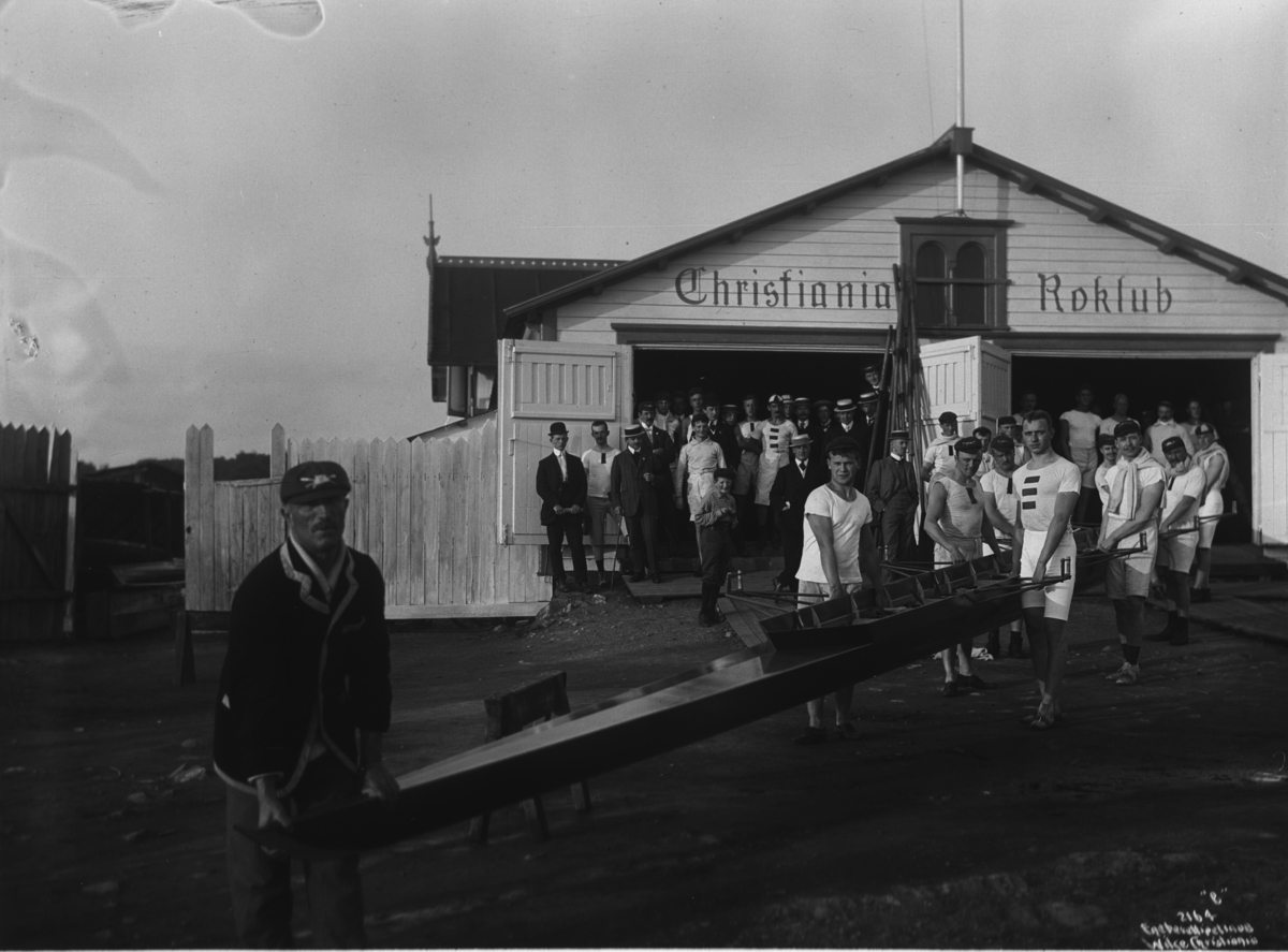 Anders Beer Wilse, Prot: Christiania Roklub Training Londonteam Baaten tages ut