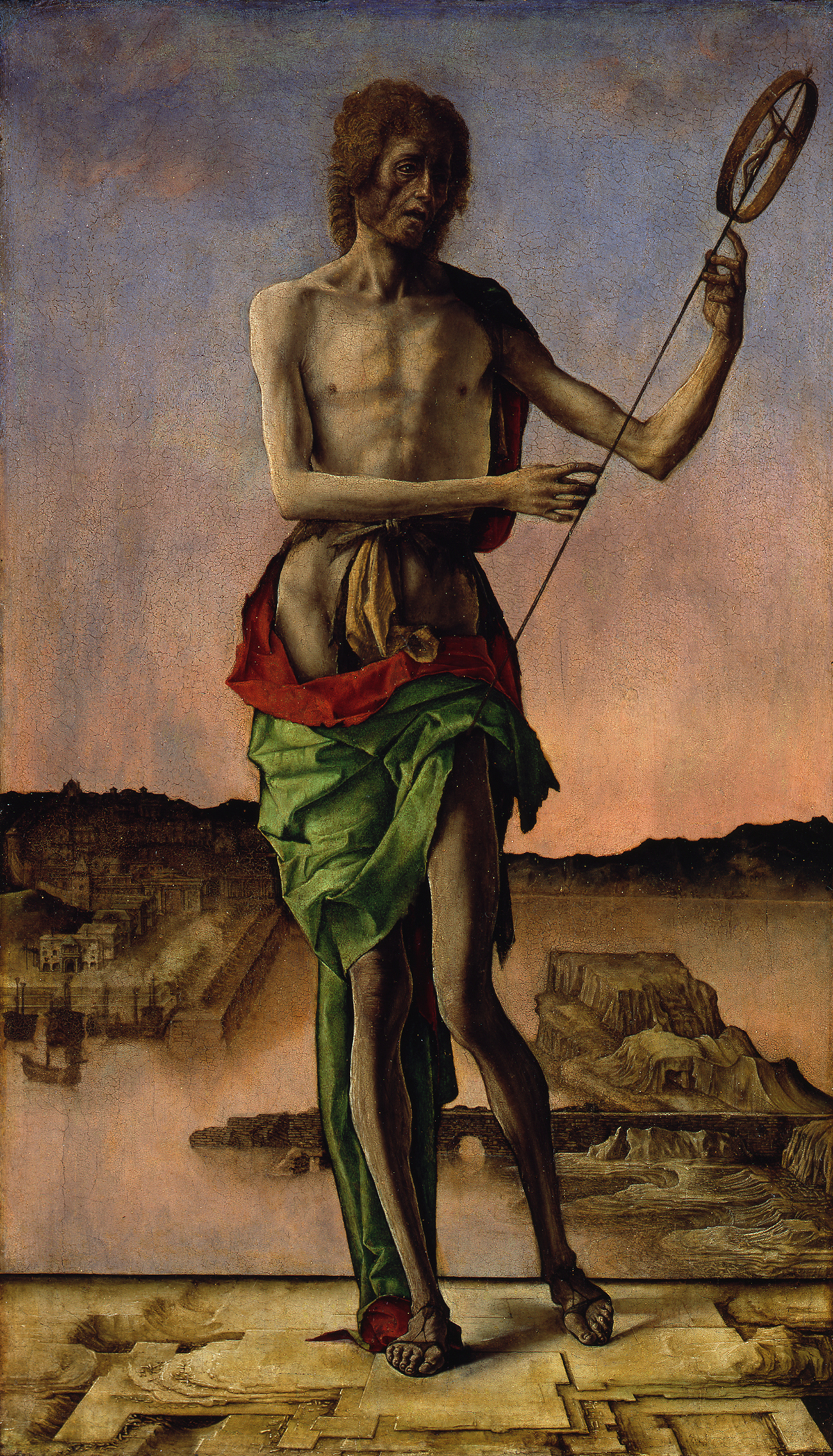 Ercole de' Roberti, Saint John the Baptist