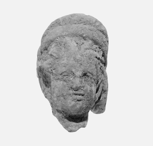 Unknown, Head with Wreath