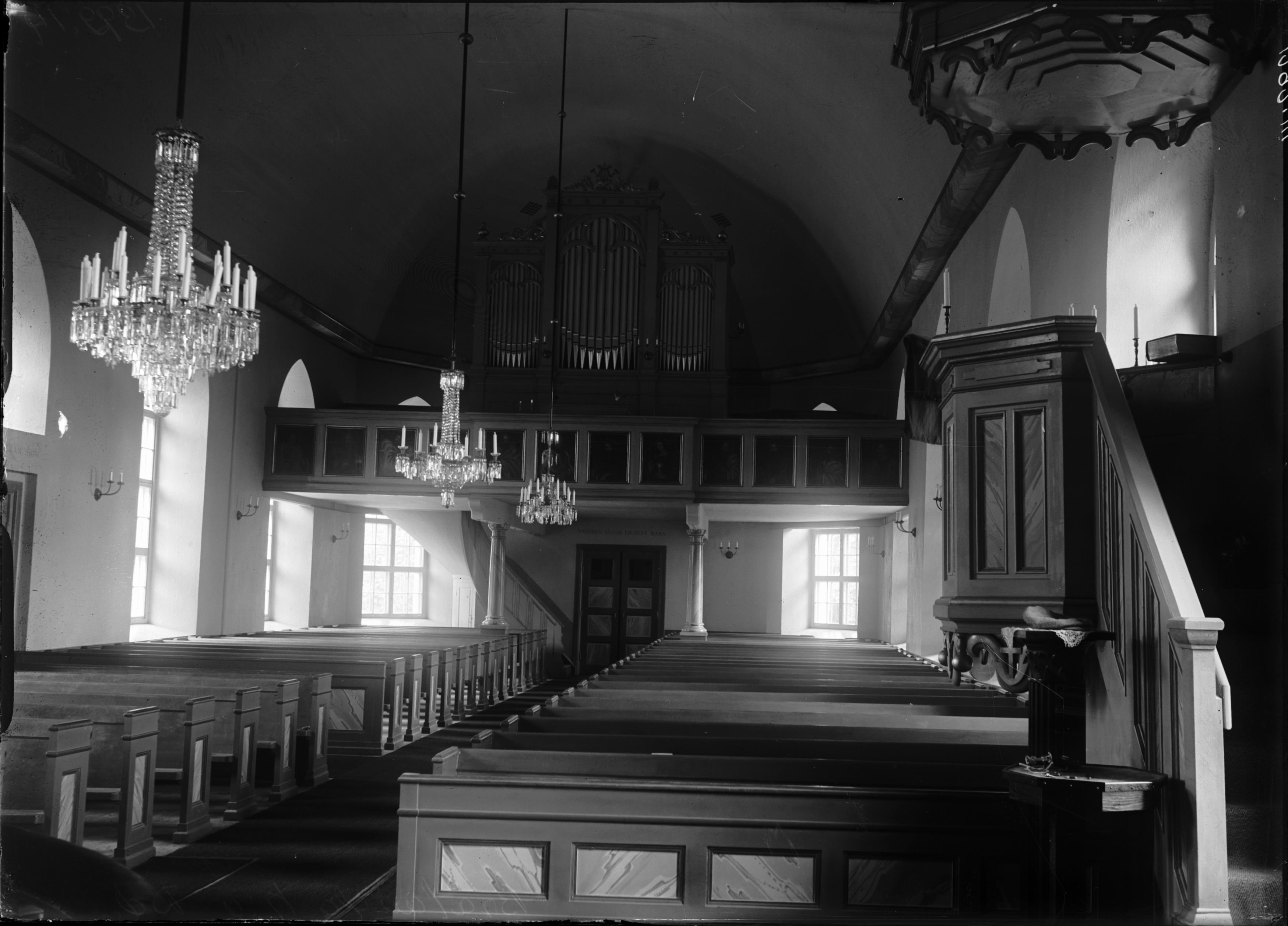 Bertil Waldén, Brålanda kyrka