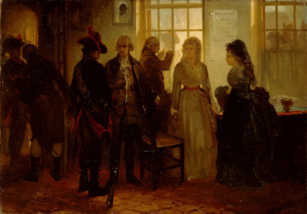 Charles Rochussen, Anno 1787. De aanhouding van de prinses van Oranje bij Goejanverwellesluis